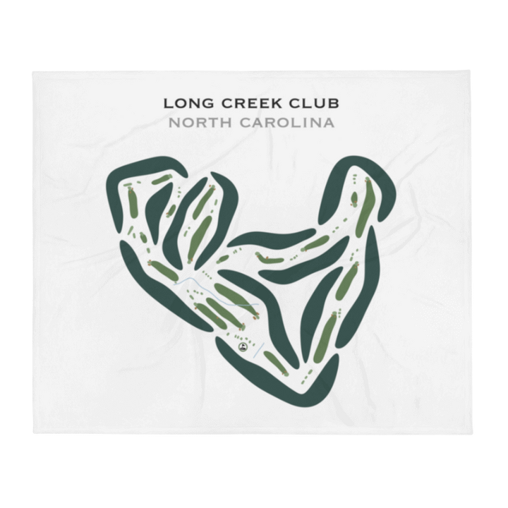 Long Creek Club, North Carolina - Printed Golf Courses