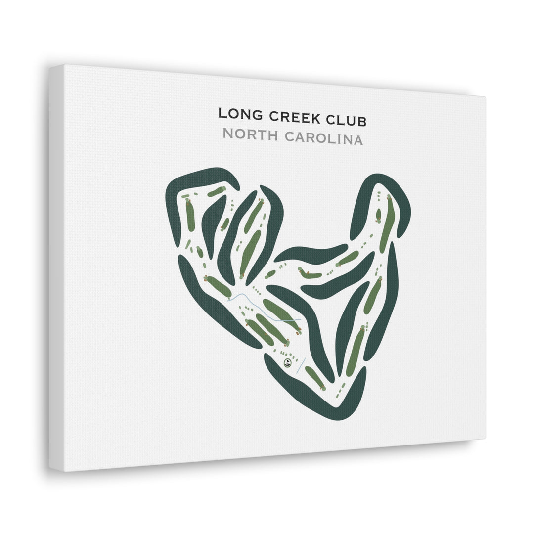 Long Creek Club, North Carolina - Printed Golf Courses