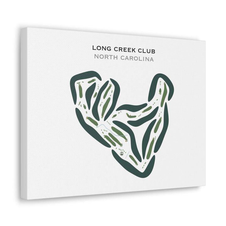 Long Creek Club, North Carolina - Printed Golf Courses