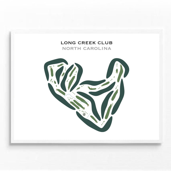 Long Creek Club, North Carolina - Printed Golf Courses
