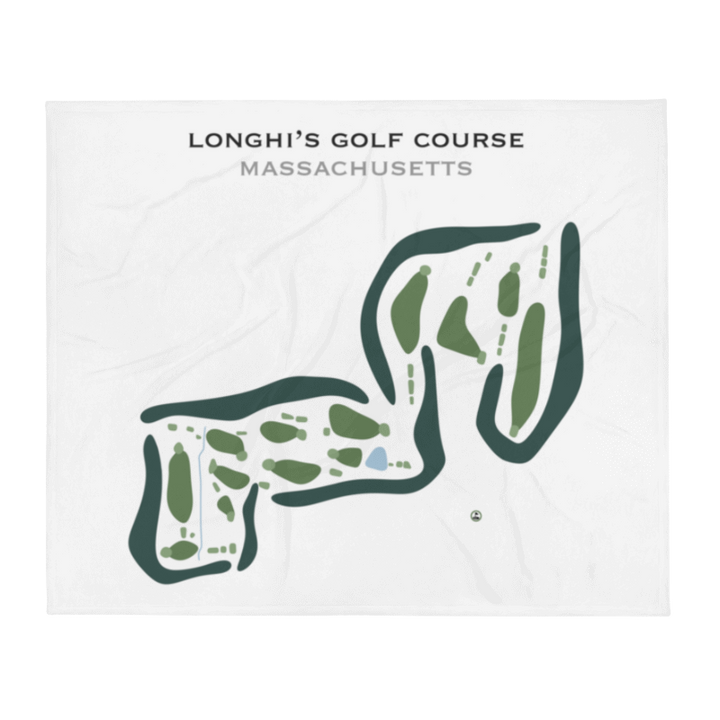 Longhi's Golf Course, Massachusetts - Printed Golf Courses