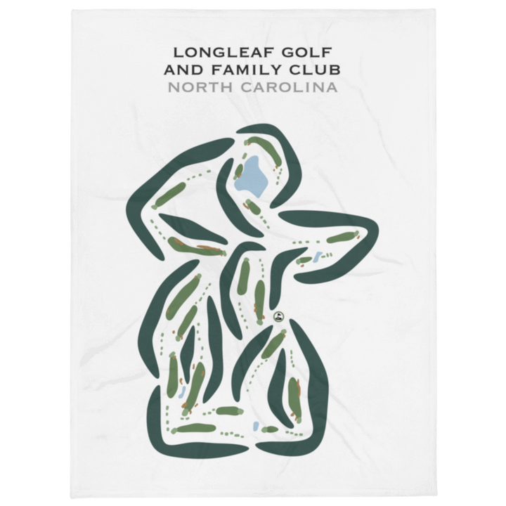 Longleaf Golf & Family Club, North Carolina - Printed Golf Courses
