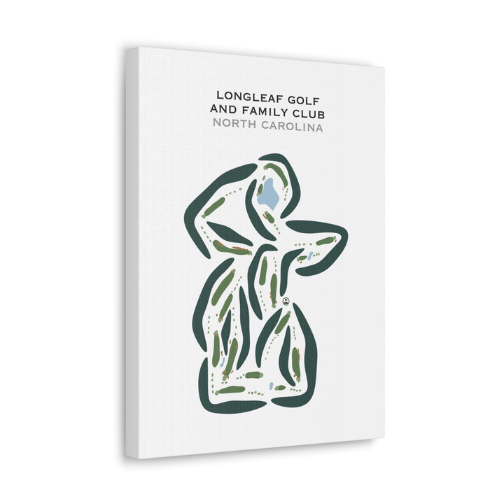 Longleaf Golf & Family Club, North Carolina - Printed Golf Courses