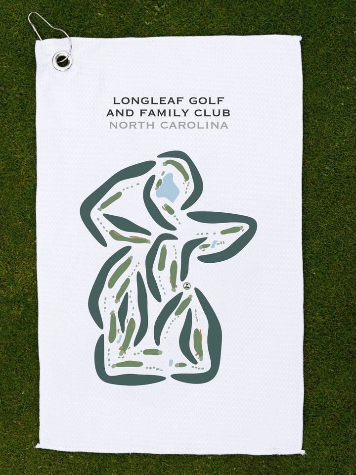 Longleaf Golf & Family Club, North Carolina - Printed Golf Courses