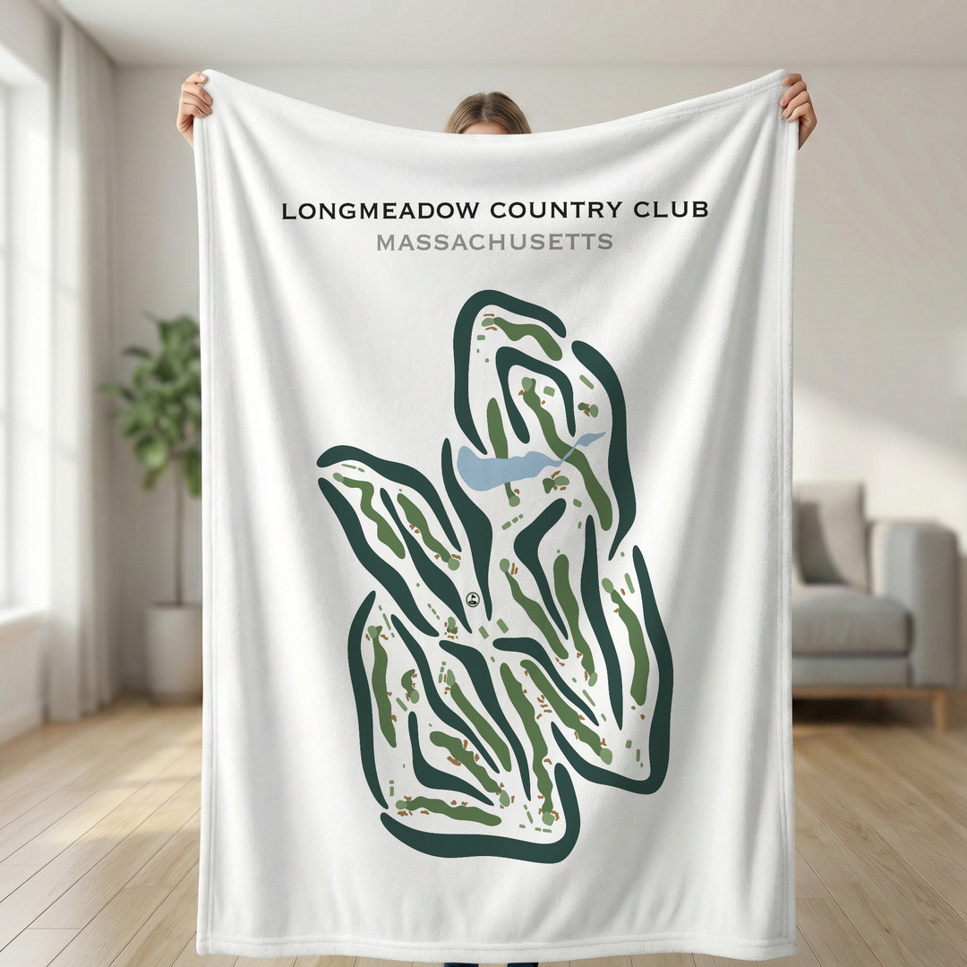 Longmeadow Country Club, Massachusetts - Printed Golf Courses