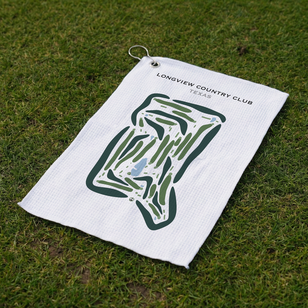Longview Country Club, Texas - Printed Golf Courses