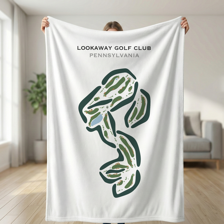 Lookaway Golf Club, Pennsylvania - Printed Golf Courses