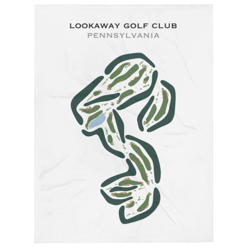 Lookaway Golf Club, Pennsylvania - Printed Golf Courses