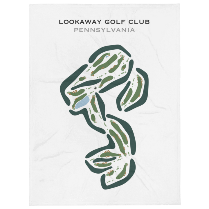 Lookaway Golf Club, Pennsylvania - Printed Golf Courses