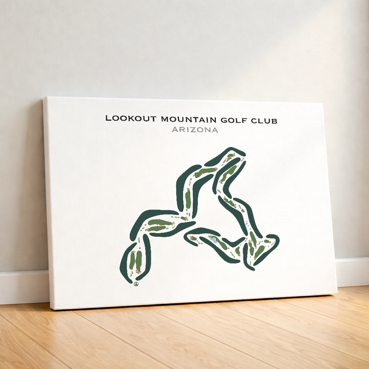 Lookout Mountain Golf Club, Arizona - Printed Golf Courses