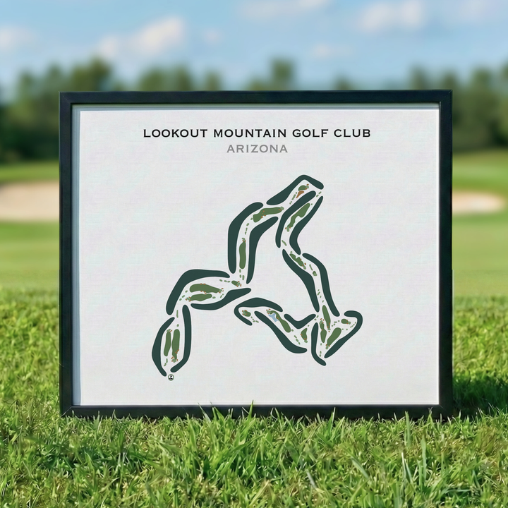 Lookout Mountain Golf Club, Arizona - Printed Golf Courses