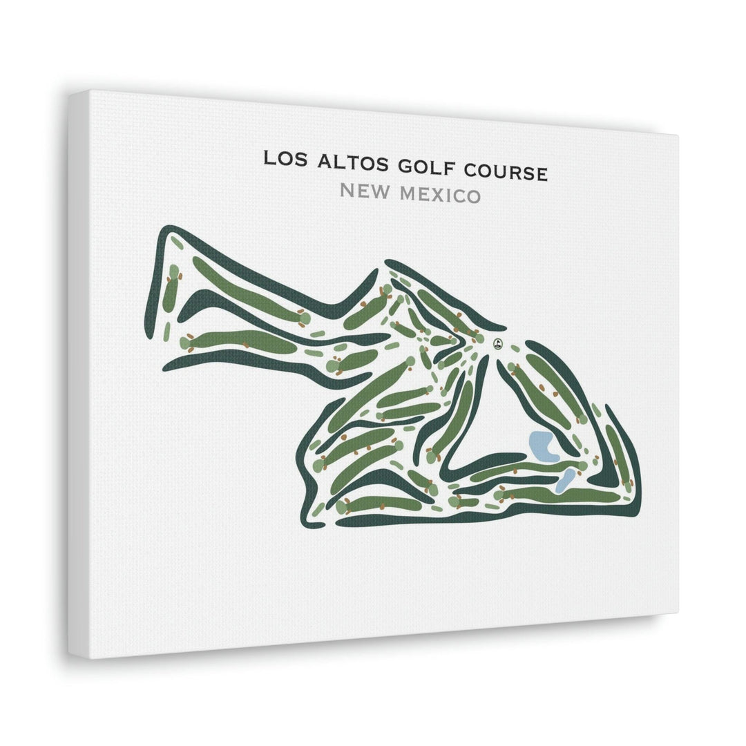 Los Altos Golf Course, New Mexico - Printed Golf Courses - Golf Course Prints