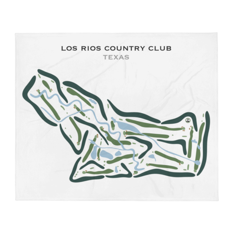 Los Rios Country Club, Texas - Printed Golf Courses