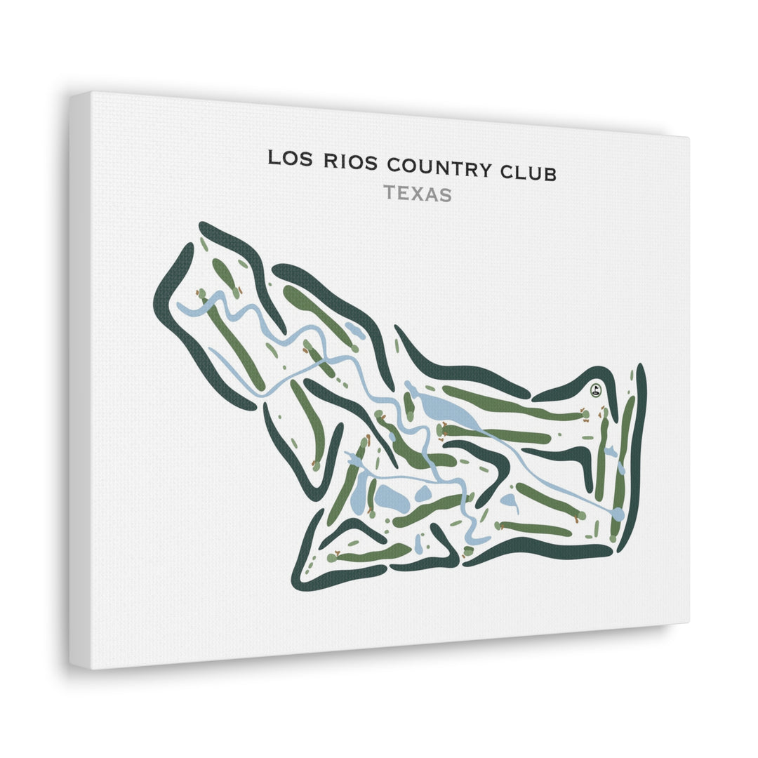 Los Rios Country Club, Texas - Printed Golf Courses