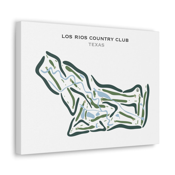 Los Rios Country Club, Texas - Printed Golf Courses
