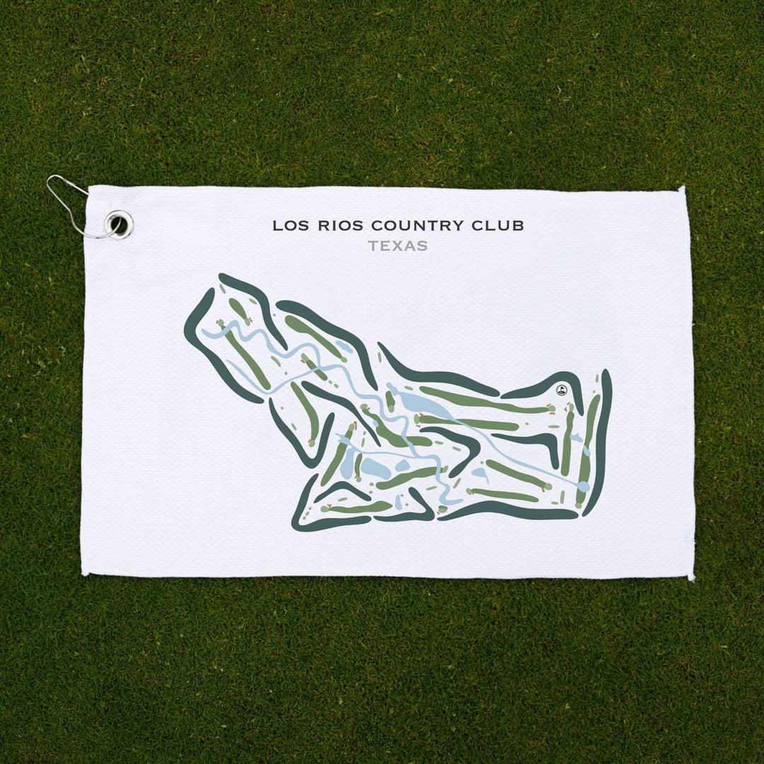 Los Rios Country Club, Texas - Printed Golf Courses