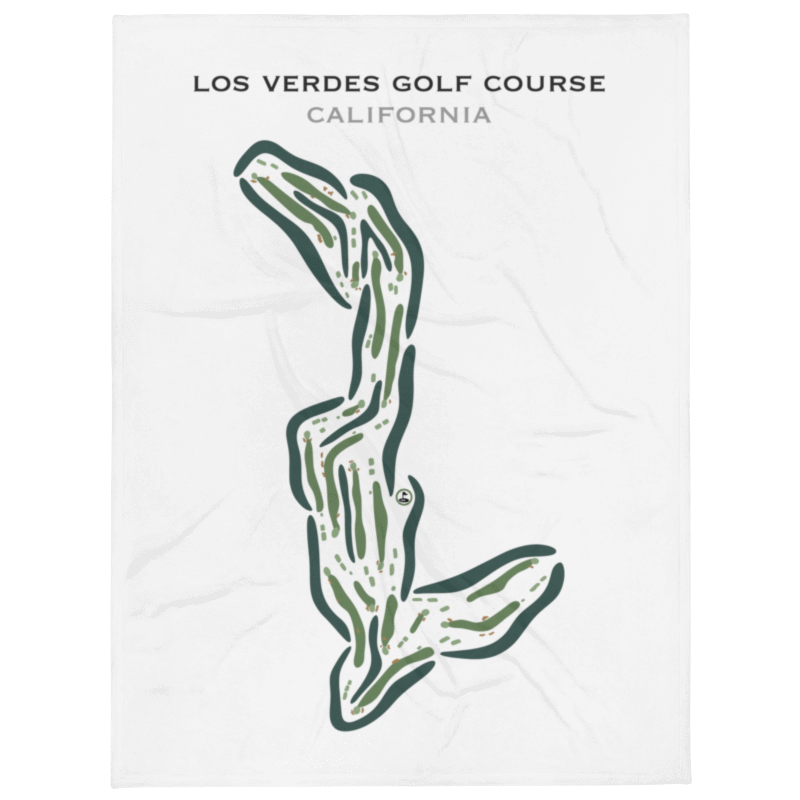 Los Verdes Golf Course, California - Printed Golf Courses