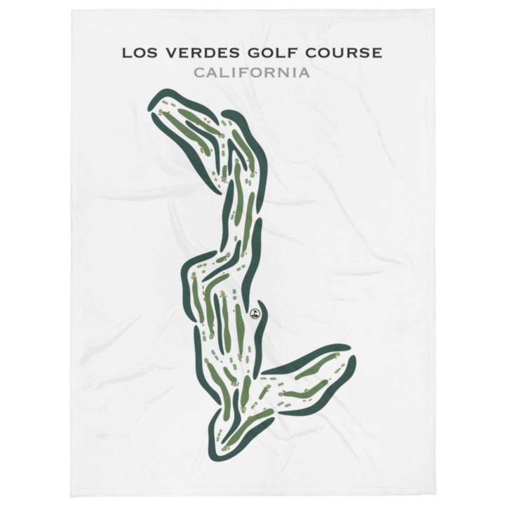 Los Verdes Golf Course, California - Printed Golf Courses
