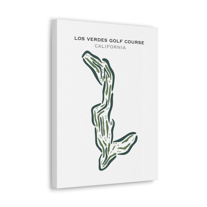 Los Verdes Golf Course, California - Printed Golf Courses