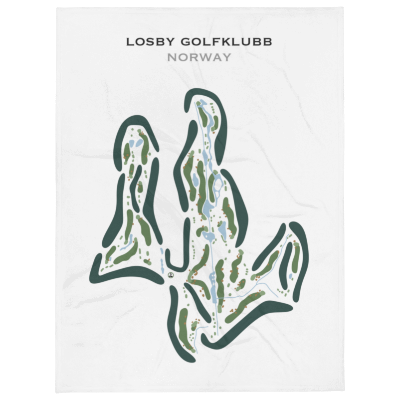 Losby Golfklubb, Norway - Printed Golf Courses