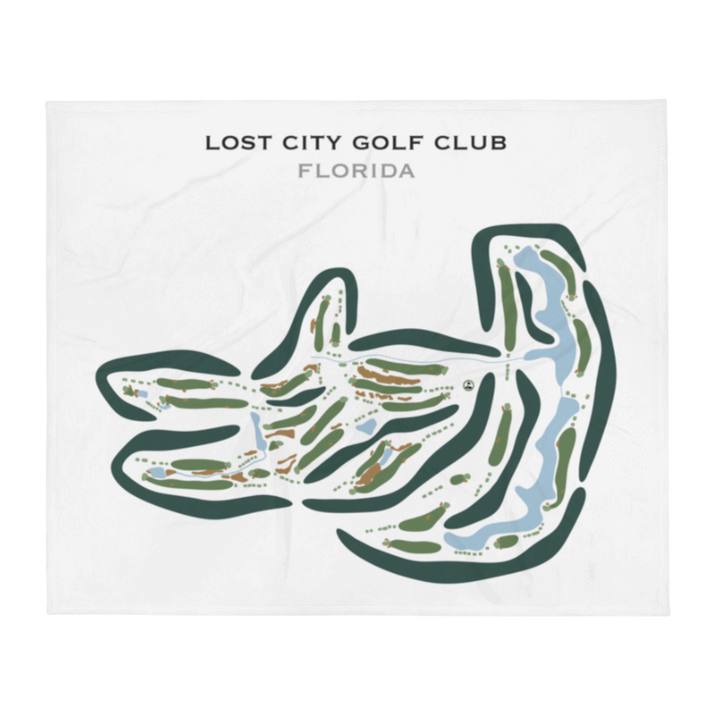 Lost City Golf Club, Florida - Printed Golf Courses