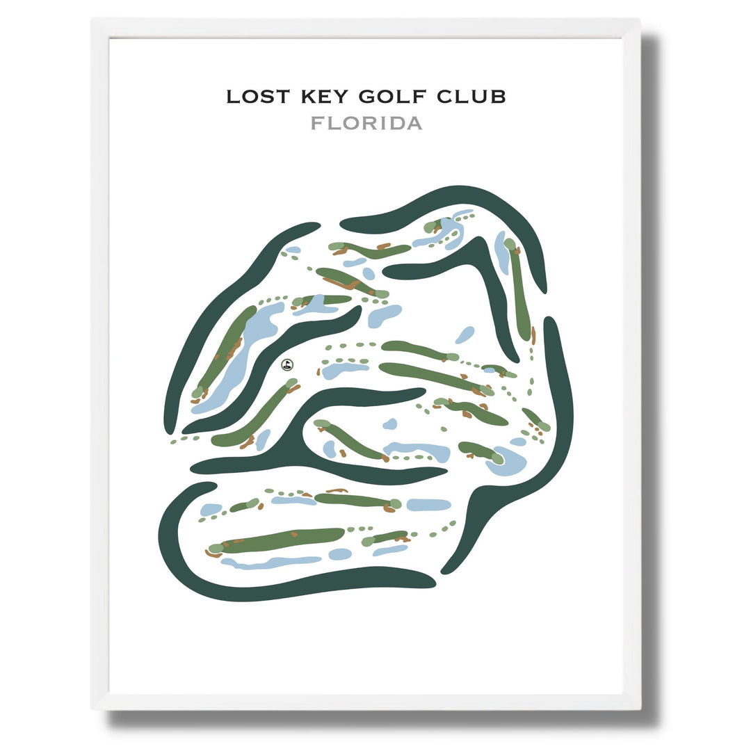 Lost Key Golf Club, Florida - Printed Golf Courses