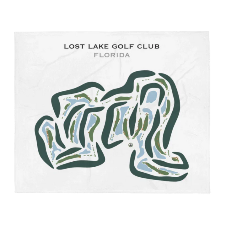 Lost Lake Golf Club, Florida - Printed Golf Courses