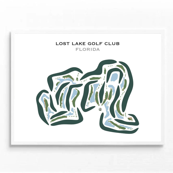Lost Lake Golf Club, Florida - Printed Golf Courses