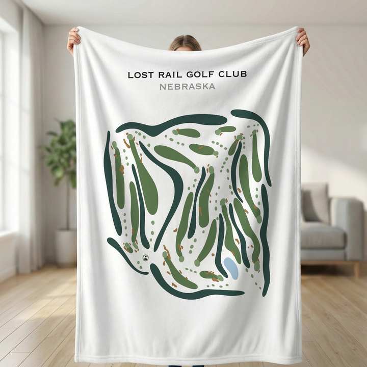 Lost Rail Golf Club, Nebraska - Printed Golf Courses