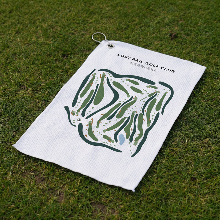 Lost Rail Golf Club, Nebraska - Printed Golf Courses