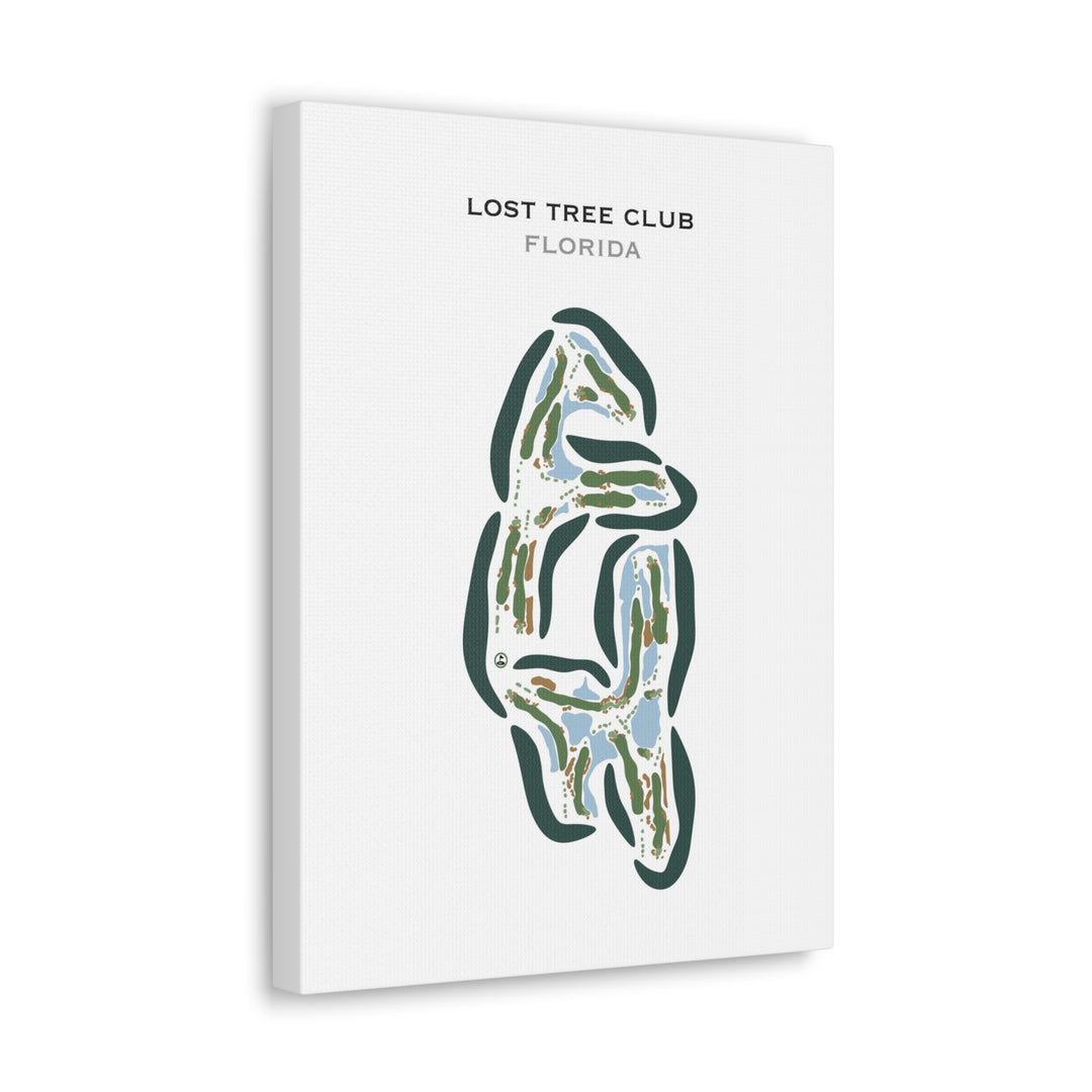 Lost Tree Club, Florida - Printed Golf Courses
