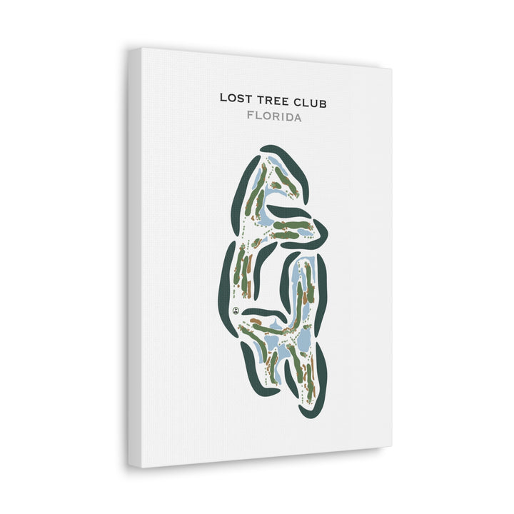 Lost Tree Club, Florida - Printed Golf Courses
