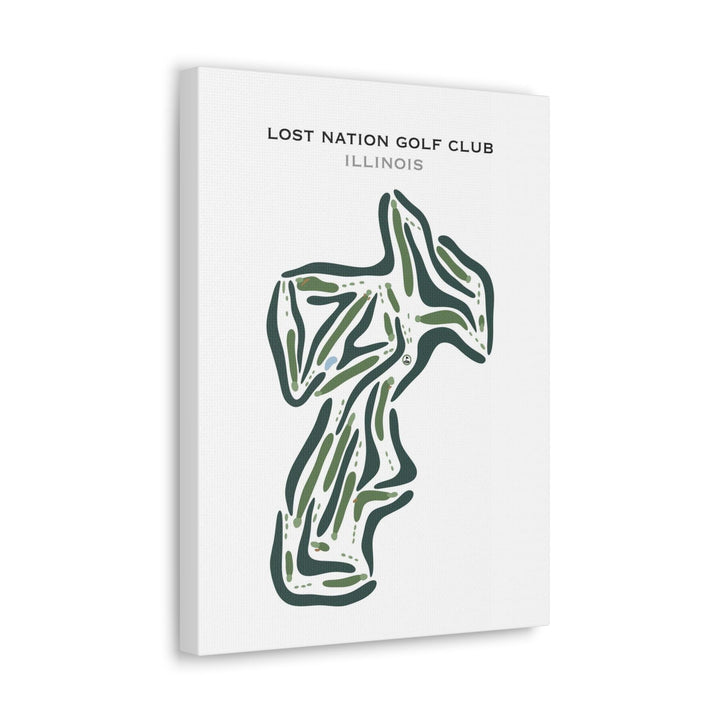 Lost Nation Golf Club, Illinois - Printed Golf Courses - Golf Course Prints