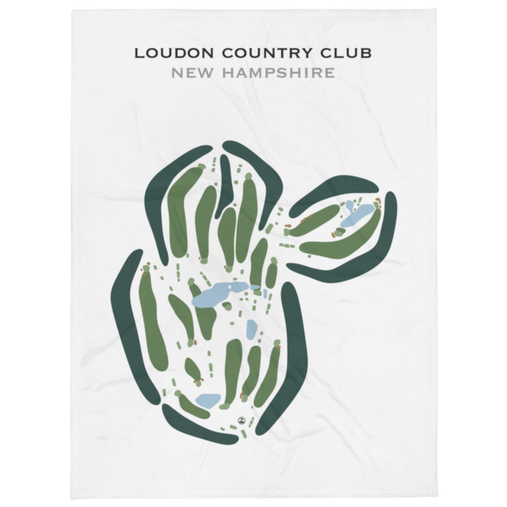 Loudon Country Club, New Hampshire - Printed Golf Courses