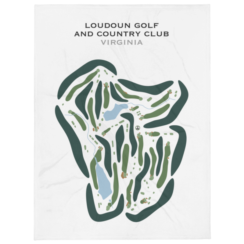 Loudoun Golf & Country Club, Virginia - Printed Golf Courses