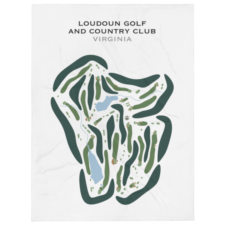 Loudoun Golf & Country Club, Virginia - Printed Golf Courses