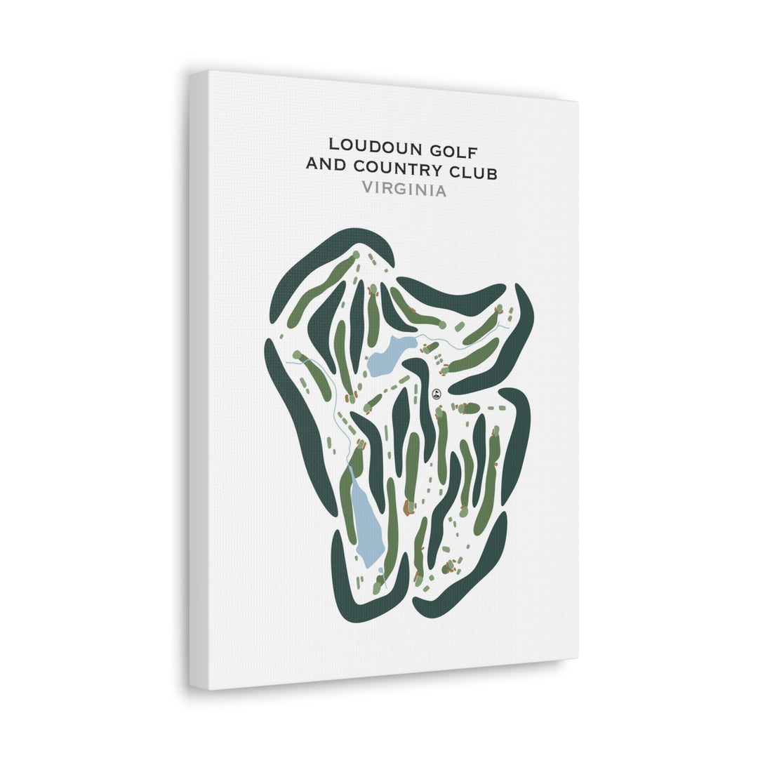 Loudoun Golf & Country Club, Virginia - Printed Golf Courses