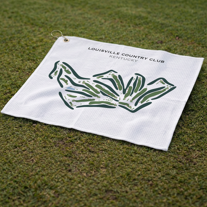 Louisville Country Club, Kentucky - Printed Golf Course