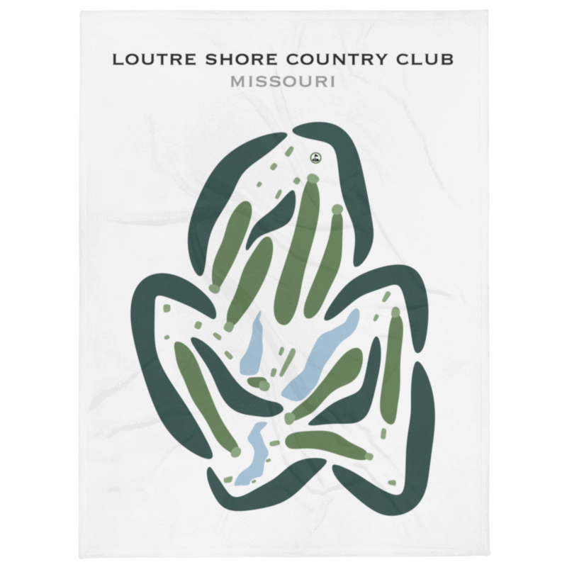 Loutre Shore Country Club, Missouri - Printed Golf Courses