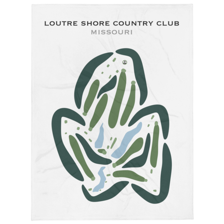 Loutre Shore Country Club, Missouri - Printed Golf Courses