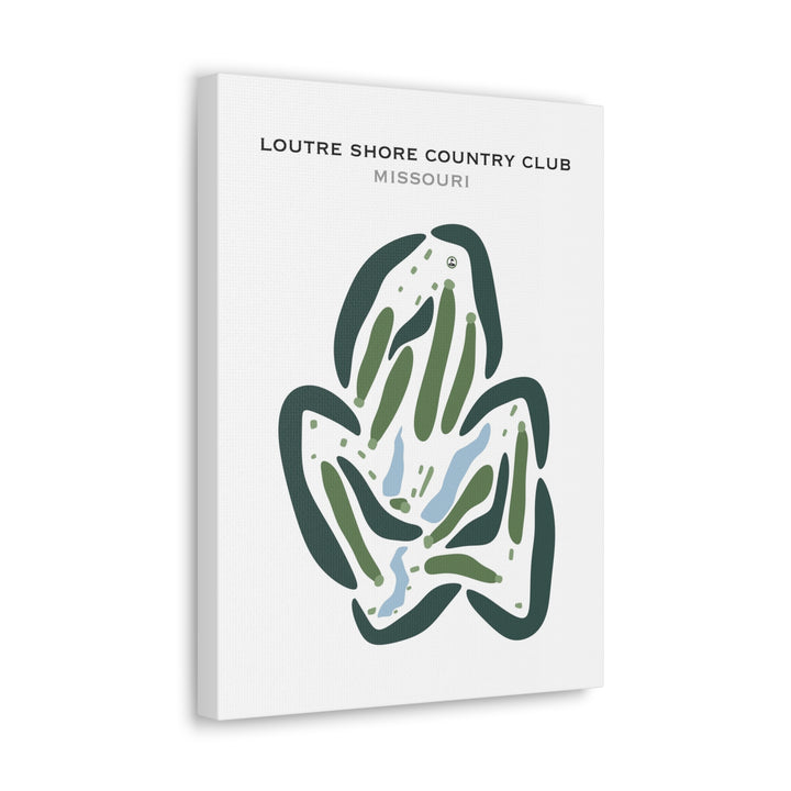 Loutre Shore Country Club, Missouri - Printed Golf Courses