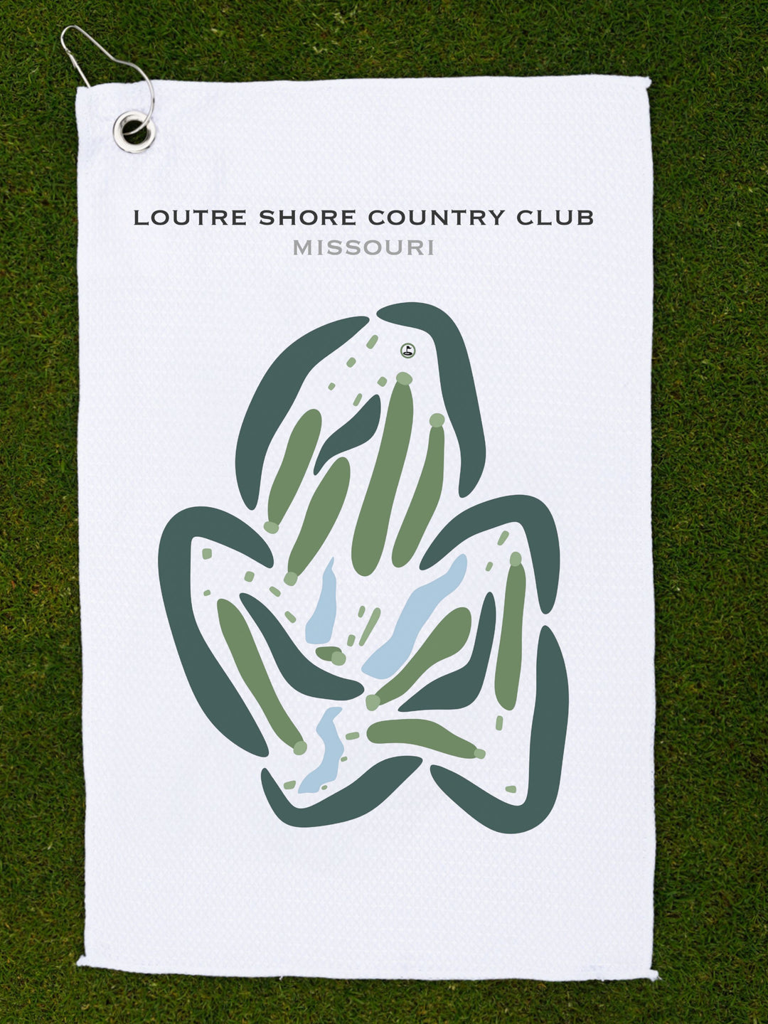 Loutre Shore Country Club, Missouri - Printed Golf Courses