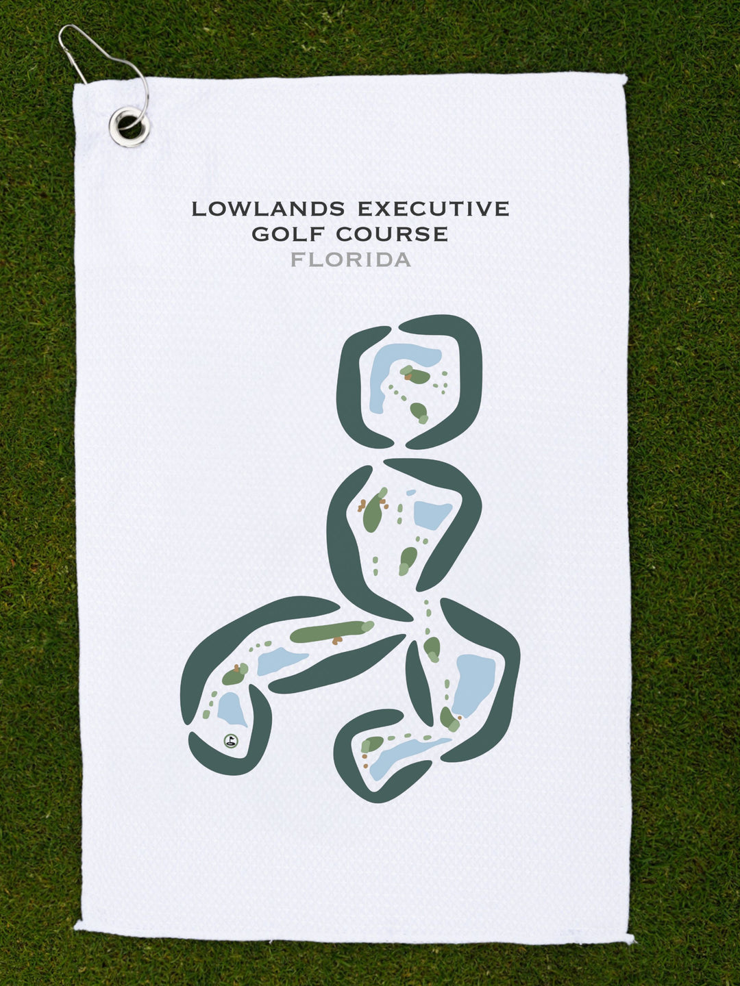 Lowlands Executive Golf Course, Florida - Printed Golf Courses