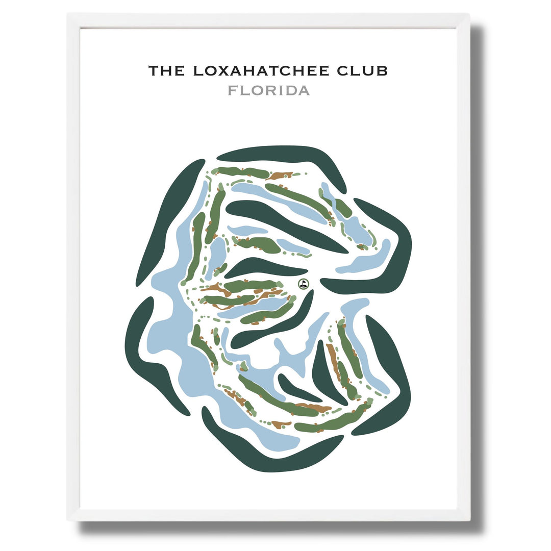The Loxahatchee Club, Florida - Printed Golf Course