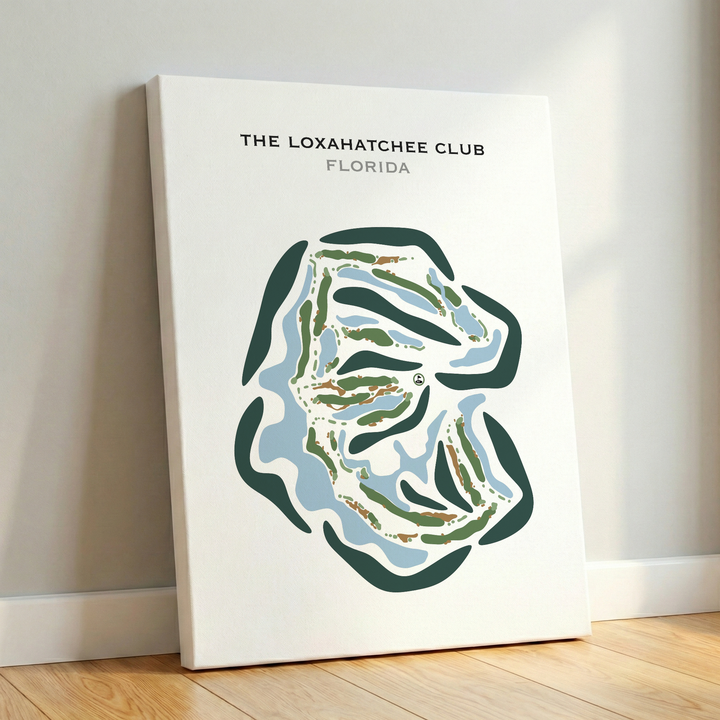The Loxahatchee Club, Florida - Printed Golf Course
