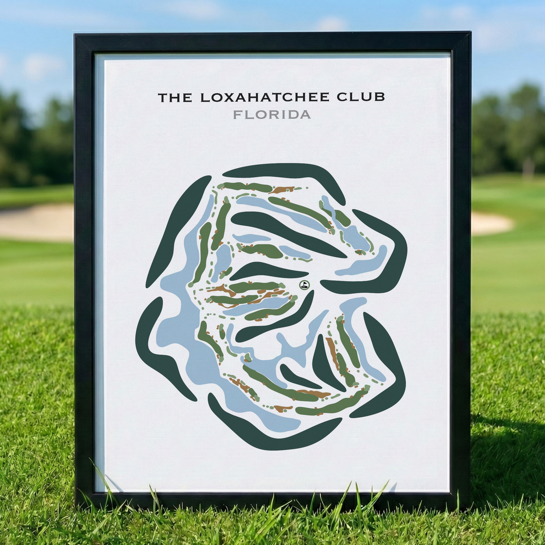 The Loxahatchee Club, Florida - Printed Golf Course
