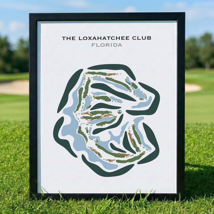 The Loxahatchee Club, Florida - Printed Golf Course