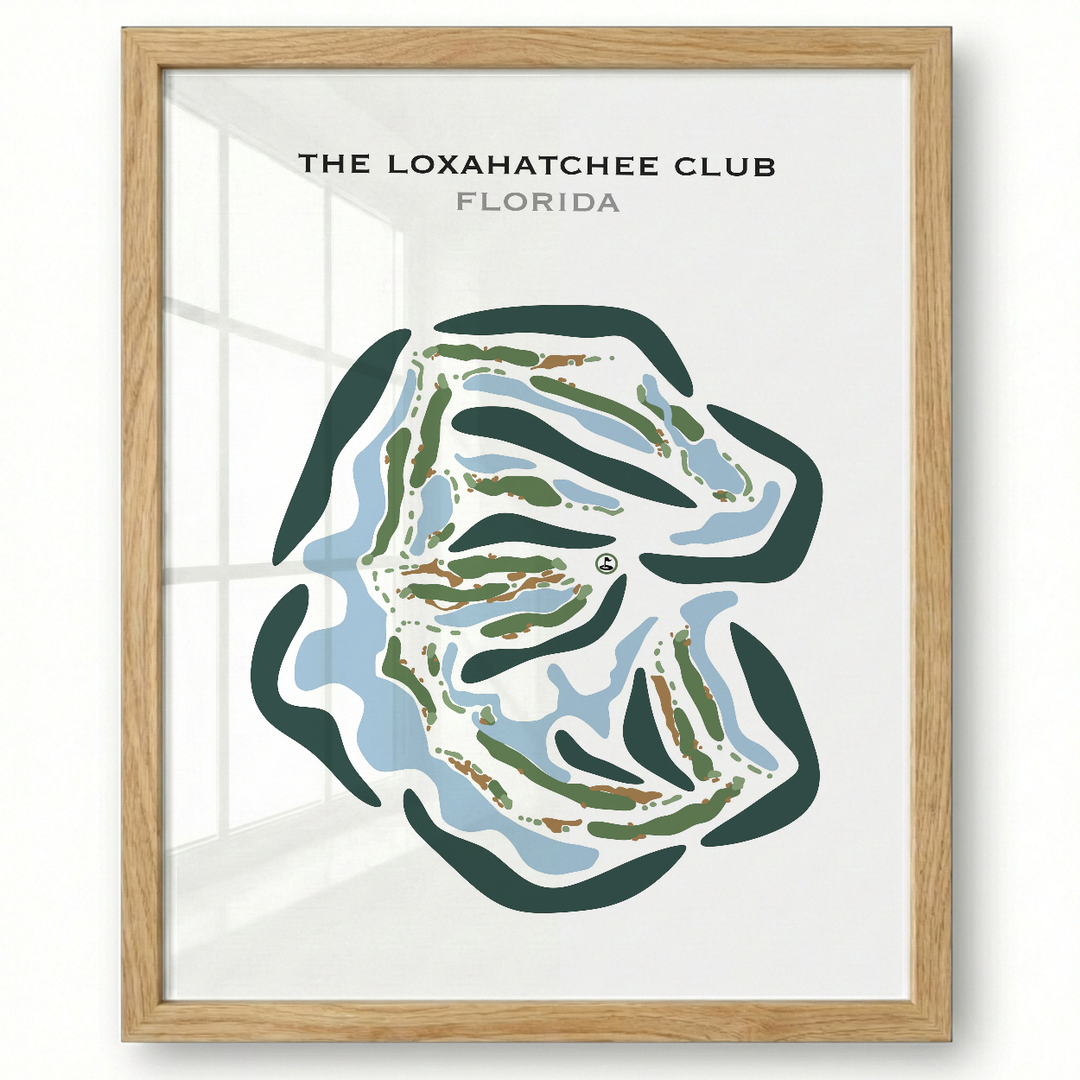 The Loxahatchee Club, Florida - Printed Golf Course