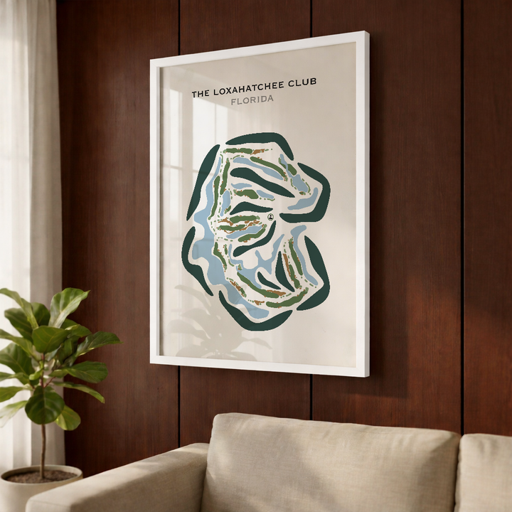 The Loxahatchee Club, Florida - Printed Golf Course