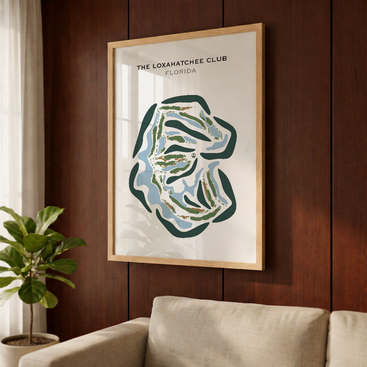 The Loxahatchee Club, Florida - Printed Golf Course